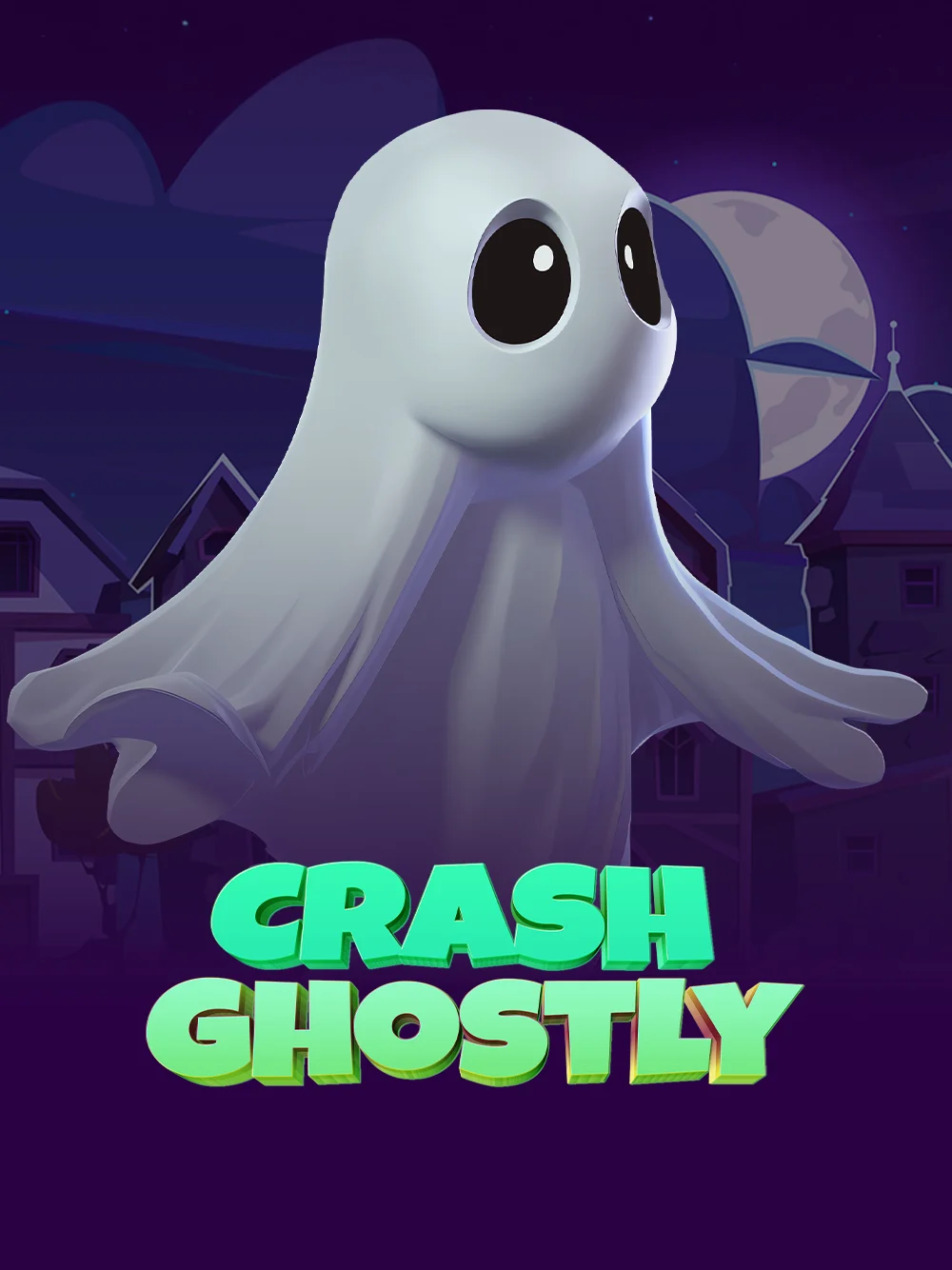 Juego crash con fantasmas y luces tenues de apariencia espectral.